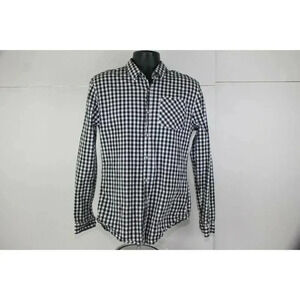 Mens TOPMAN button down shirt size L
